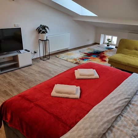 Podkrovni Studio Na Velkem Namesti S Wi-Fi Zdarma Hradec Kralove Bagian luar foto